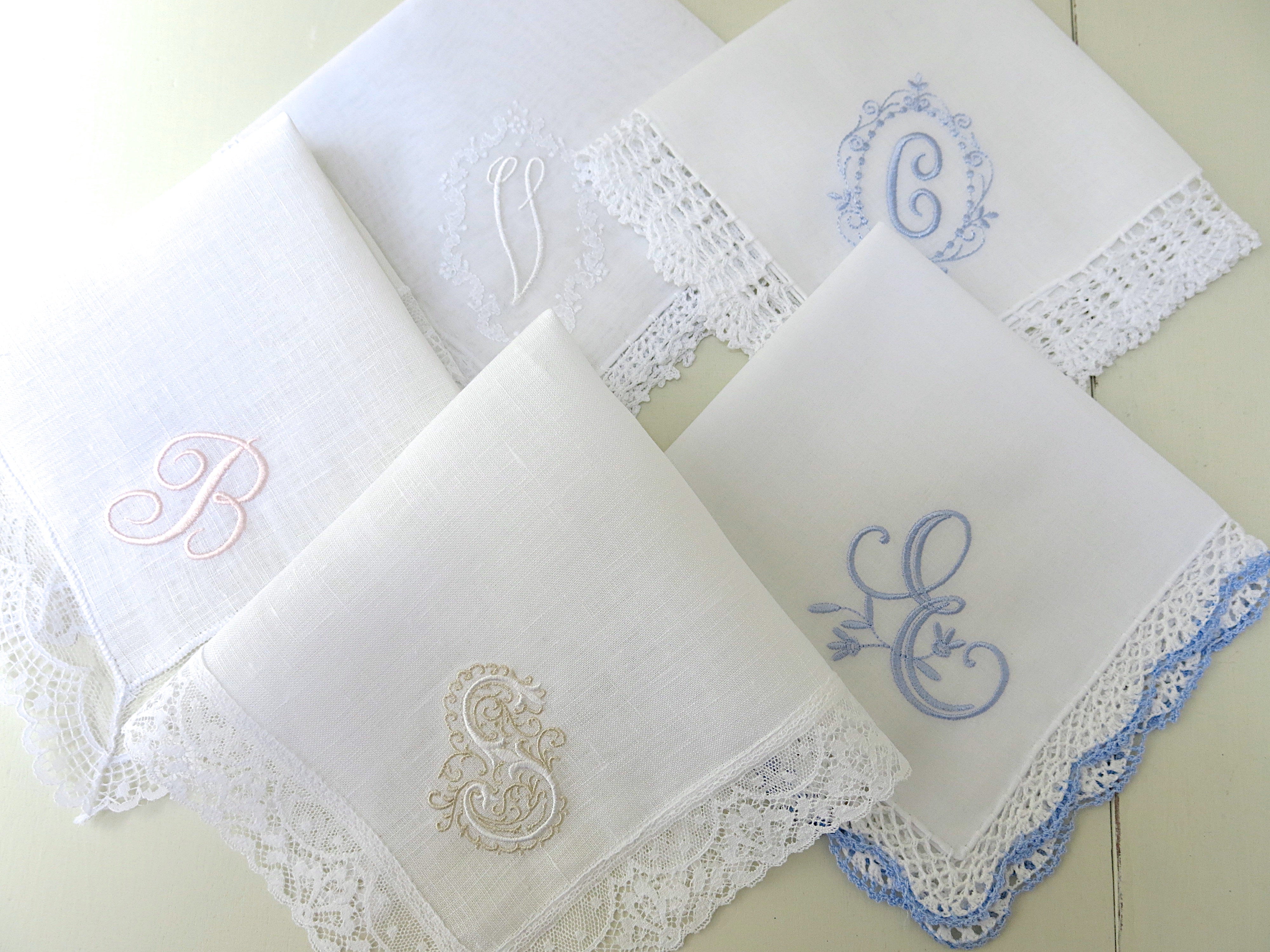 Handkerchief with 1-Initial Collection