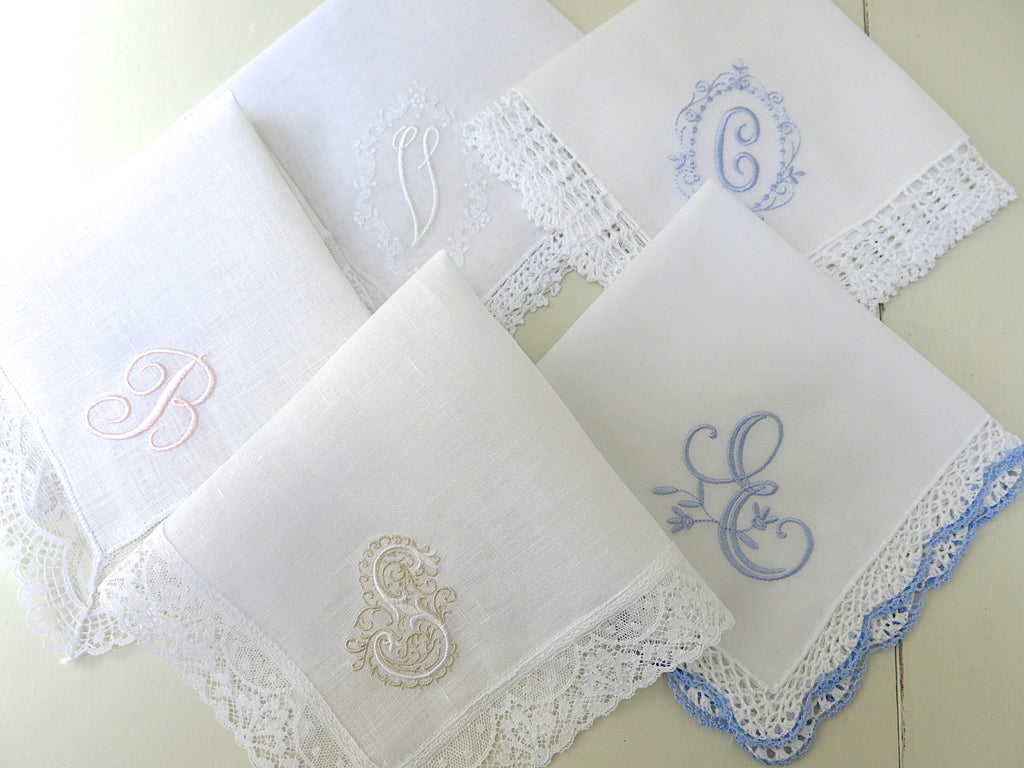 Handkerchief with 1-Initial Collection