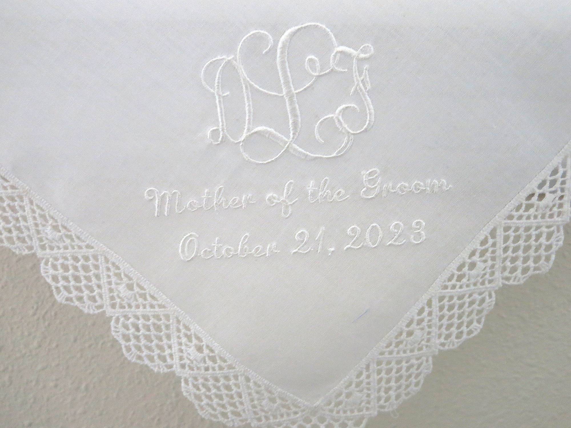 Mother of the Bride Handkerchief