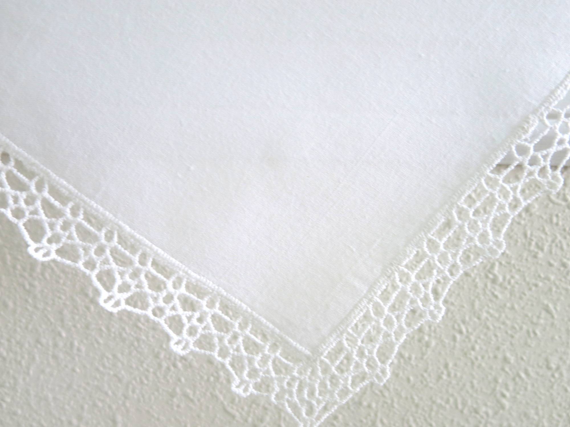 Wedding Handkerchief with Message for Mother of the Bride