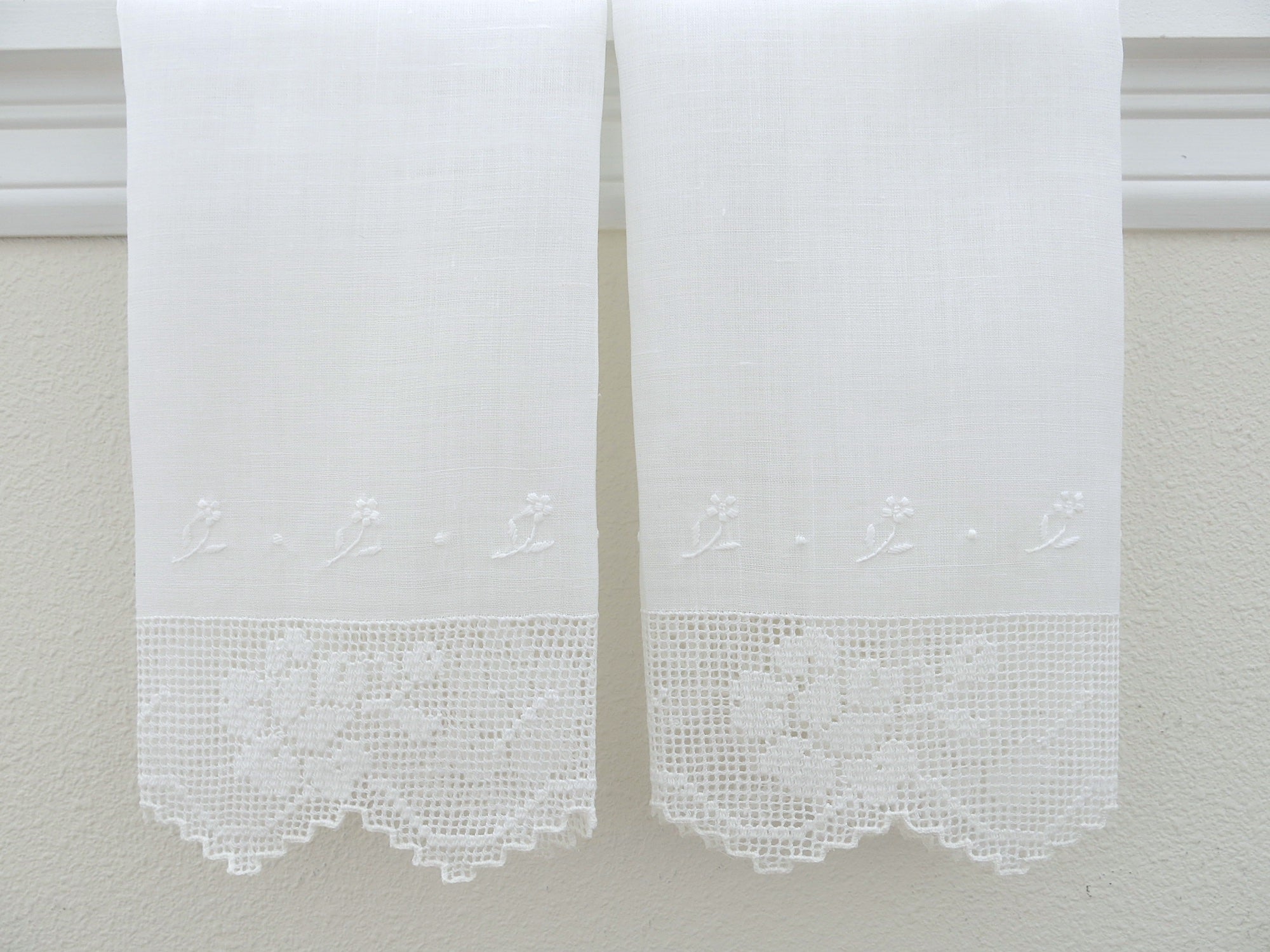 Lace towels set sale